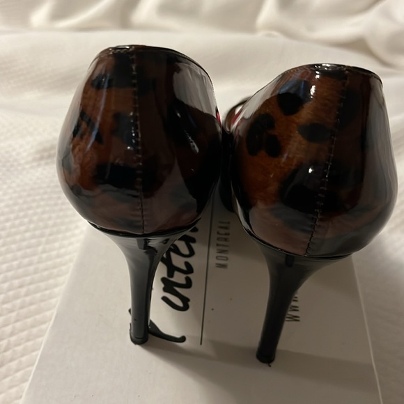 Patent Leather Peep toe Leather Heel Shoes size 8 - Picture 3 of 7